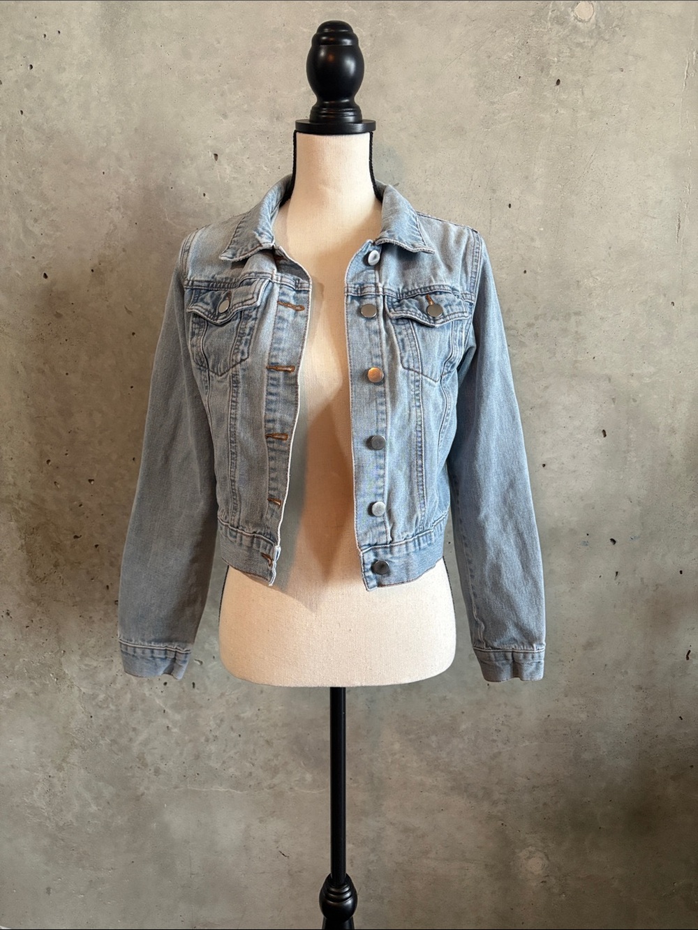 Light Wash Denim Jacket - Women